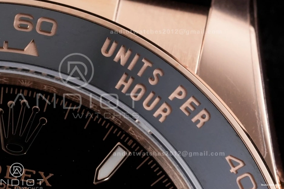 Edition 798 RG Gain 1:1 Weight On 126515 Oyster-flex Stick DD Daytona Sophisticated Best Strap Sub-dial Black Dial VSF Marker 1121